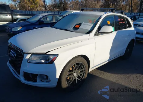 2014 Audi Q5 2.0T Premium from USA, damaged, VIN WA1LFAFP7EA009053